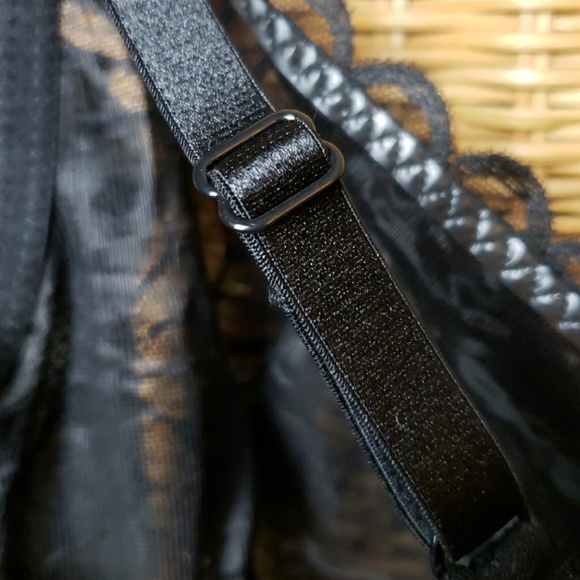 New Parfait Irene Laced Unlined Wire Bra Black 38C - Picture 7 of 7